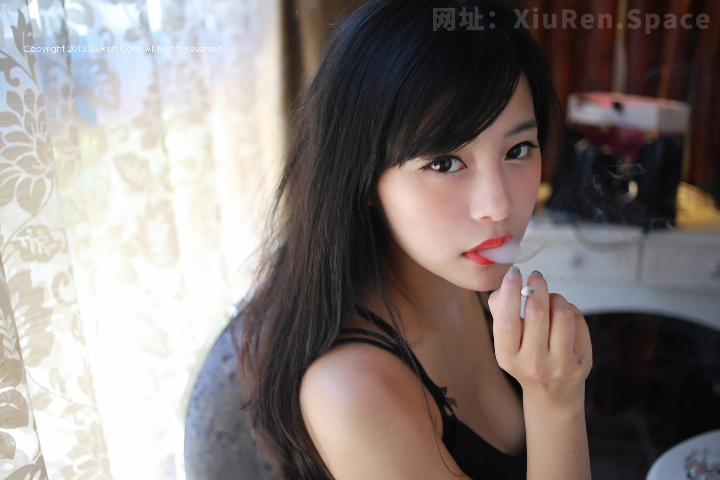 图片[3]-[XiuRen秀人网]VOL.007 嫩模toro羽住黑丝内衣性感红唇激情诱惑写真70P-秀人网官方网站